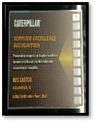 CAT SER Excellence award